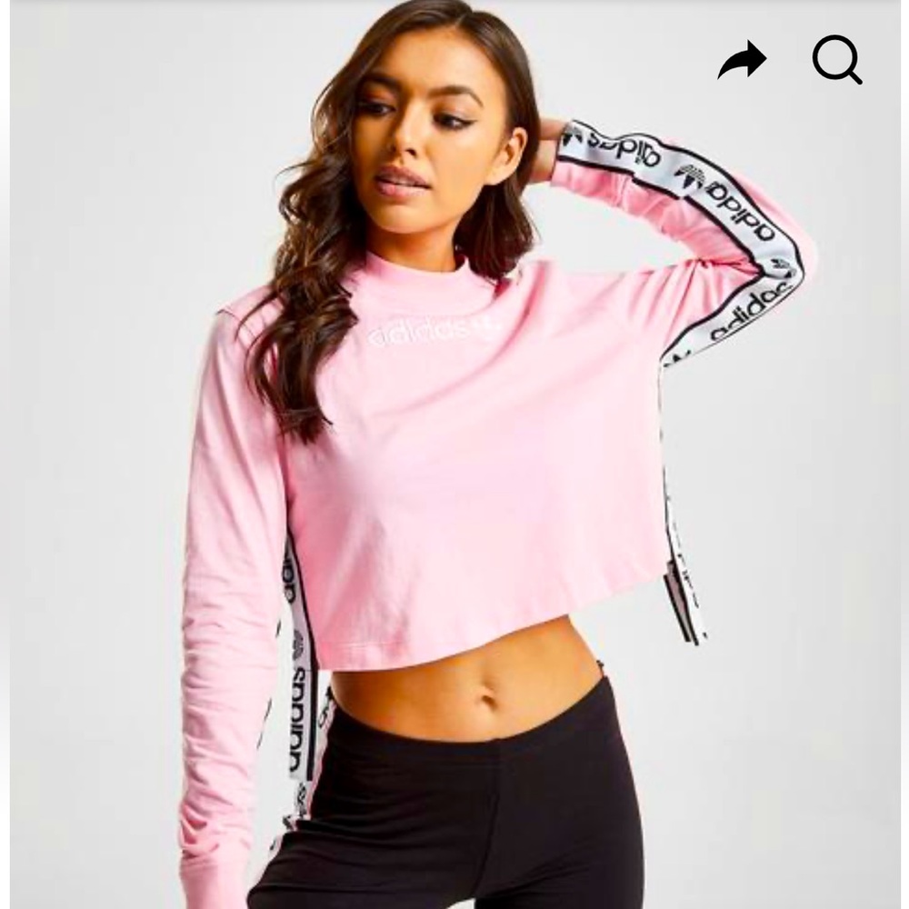 NEW Adidas Originals Crop Sweatshirt